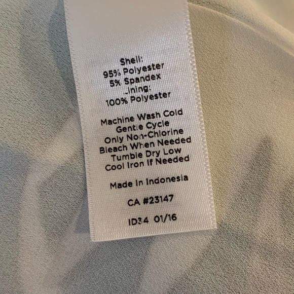 Talbots “ tropical print palms dress size 6P - Picture 10 of 10